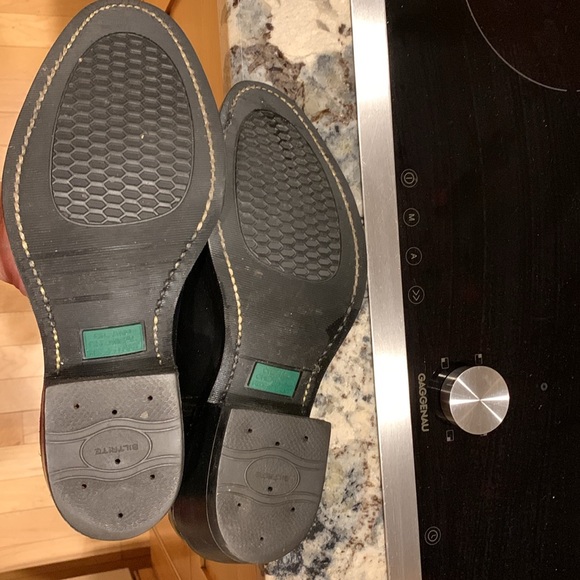 Leather Cowboy Style Boots 7.5 D - Picture 11 of 16